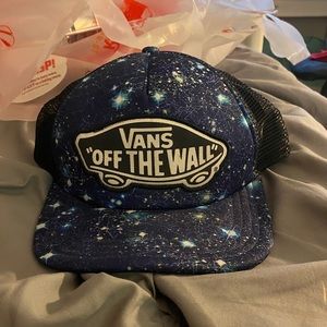 vans galaxy snapback hat